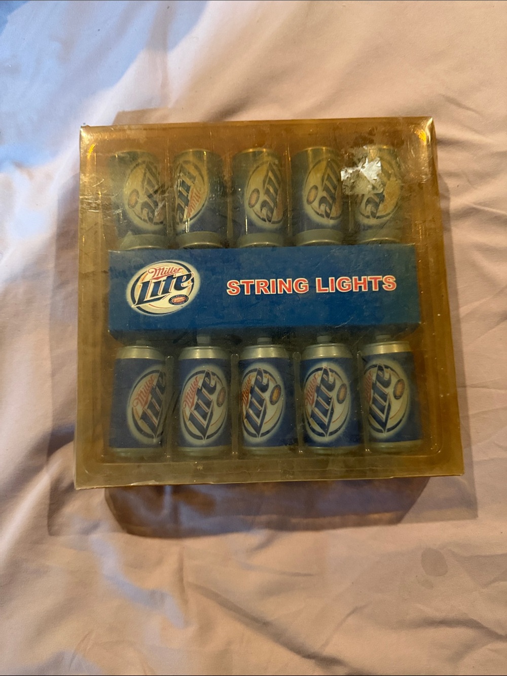 Miller Lite beer can String Lights - Party Lighting